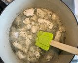 A picture of step 2 of "Busy Mom"  Quick and easy Pea, Carrot & Chicken Stew (vegan friendly).