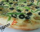 صورة لخطوة 10 من وصفة بيتزا البيض والجبن 🍕🍕🍕