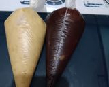 Foto langkah ke 4 dari resep Bolu pisang dua warna.