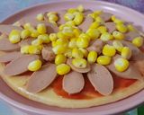 Hình bước làm 1 của món Pizza táo