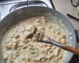 Foto del paso 5 de la receta: Fideos con pollo y crema