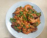 รูปขั้นตอนการทำที่ 3 ของ กุ้งกระเทียม