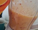 A picture of step 2 of Pineapple, orange and nectarines refreshment.