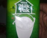 A picture of step 1 of Apple Banana shake.
