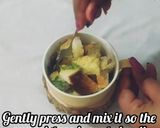 A picture of step 4 of Savory French Toast In A Mug Recipe | Easy Mug Breakfast.
