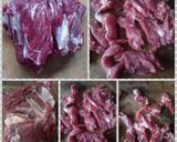 Foto langkah ke 1 dari resep Sapi Cah Brokoli.