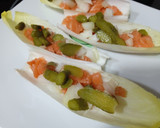 Foto del paso 3 de la receta: Montadito de endivia y salmón