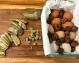 Foto del paso 2 de la receta: Chips de Alcachofas con tuber borchii