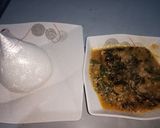A picture of step 6 of Miyan taushe.