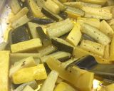 A picture of step 4 of Italian style squash, simple.