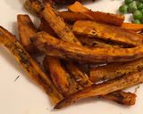 A picture of step 3 of Sweet potato chips.