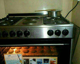 A picture of step 8 of Gluten free oats choco and Dates cookies #bakingforkids #contest.