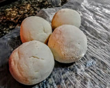 Foto del paso 1 de la receta: AREPAS ASADAS, rellenas con Cabeza de🙀Gato...!😻