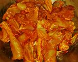 A picture of step 2 of Bengali Chicken curry.