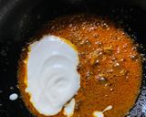 A picture of step 2 of Potol or Pointed Gourd Malaikari for lunch in Thakurbari style.