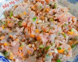 Hình bước làm 2 của món Há cảo sắc màu