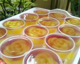 Foto langkah ke 6 dari resep Puding mawar.
