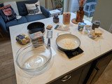 Blue cheese cheesecake (savoury cheesecake)