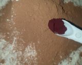 A picture of step 3 of Plain red velvet cookies.