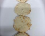 A picture of step 1 of Bread dahi Bare.