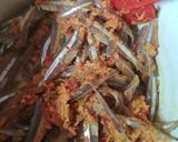 Foto langkah ke 1 dari resep Pepes Teri basah bumbu pedas sederhana.