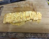 A picture of step 3 of Kimchi Avocado Sushi.