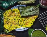 A picture of step 6 of Traditional Gujarati Rice Panki.