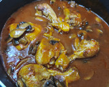 Foto del paso 3 de la receta: Jamoncito de pollo en salsa con champiñones