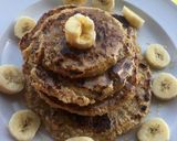 Foto del paso 4 de la receta: Panqueques de avena y banana