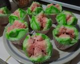 Foto langkah ke 8 dari resep Bolu Kukus Mekar Cantik Anti Gagal.