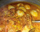 Foto langkah ke 4 dari resep Telur Udang Lodeh.