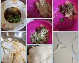 A picture of step 8 of Chicken momos.
