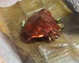 Foto del paso 5 de la receta: Mixotes de pollo en hoja de plátano