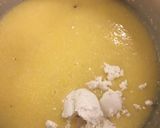 Polenta z bryndzą nadziana kaszanką z borowikami krok przepisu 2 zdjęcie