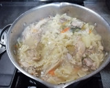 Foto del paso 5 de la receta: Farfalles en concentrado de Pollo Coronado