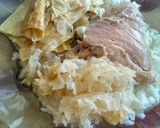 Foto langkah ke 8 dari resep Sup Ayam Kampung + Jamur Salju + Kembang Tahu.