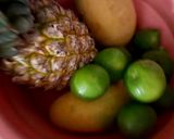 รูปขั้นตอนการทำที่ 1 ของ ม็อคเทลมะม่วงสับปะรดโซดา🥭🍍🫚🥤