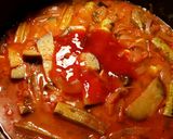 Foto del paso 31 de la receta Estofado de okras, mini calabacines y berenjenas
