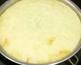 A picture of step 3 of Malai Steam Rava Cake.