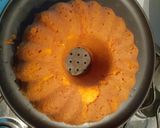 A picture of step 7 of Orange Cake with Caramelized Orange Slices.