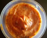 A picture of step 3 of Instant Peri Peri Mayo Sauce.