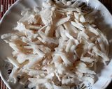A picture of step 1 of Sweet Potato Kheer.