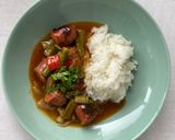 Foto del paso 7 de la receta Chorizos con vegetales al horno