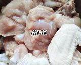 Gambar langkah 1 resipi Kari Ayam Nyonya.