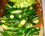 Foto langkah ke 2 dari resep Terong balado cabe ijo.
