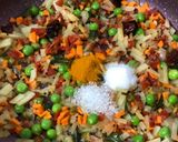 A picture of step 4 of Spicy Tomato Rava Upma.
