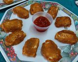 A picture of step 4 of Schezwan Paneer Fingers.