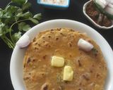 मसाला मिस्सी पराठा (masala missi paratha recipe in Hindi) रेसिपी चरण 6 फोटो