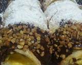 Foto del paso 3 de la receta: Caña de hojaldre rellenos de crema de calabaza y merengue
