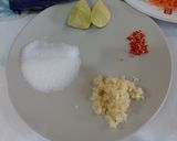 Hình bước làm 1 của món Nước mắm chua ngọt chấm gỏi cuốn